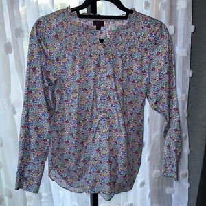 J. Crew Liberty of London Blouse size 4